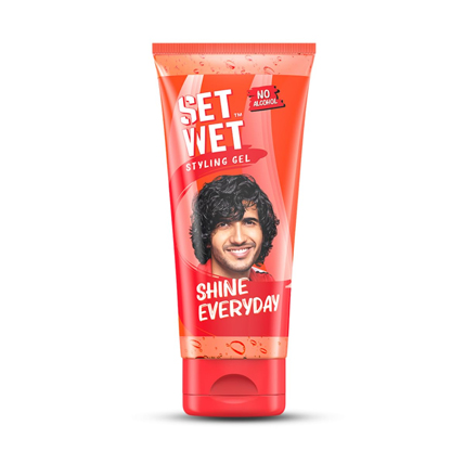 Set Wet Hair Gel Styling Shine Everyday